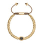 Pulsera Bañado en Oro 22K, Piedras naturales - Joyería y bisutería fina