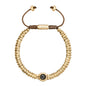Pulsera Bañado en Oro 22K, Piedras naturales - Joyería y bisutería fina