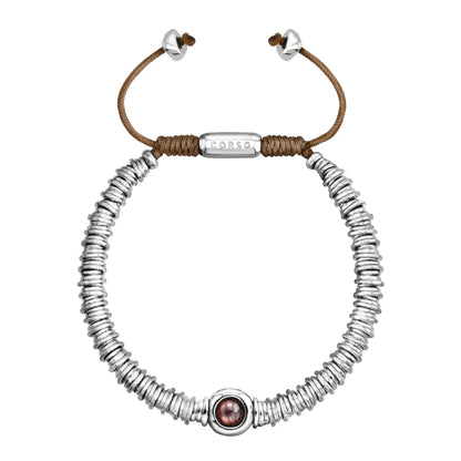 Pulsera Bañado en Rodio, Piedras naturales - Joyería y bisutería fina