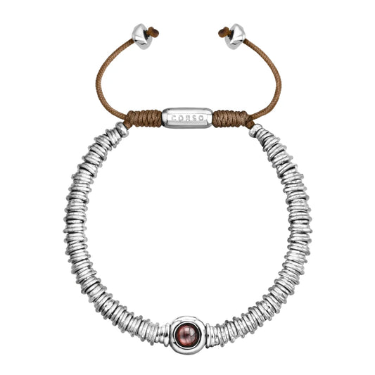 Pulsera Bañado en Rodio, Piedras naturales - Joyería y bisutería fina