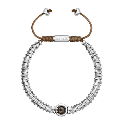 Pulsera Bañado en Rodio, Piedras naturales - Joyería y bisutería fina