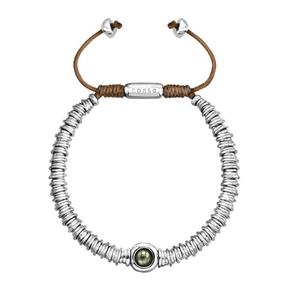Pulsera Bañado en Rodio, Piedras naturales - Joyería y bisutería fina