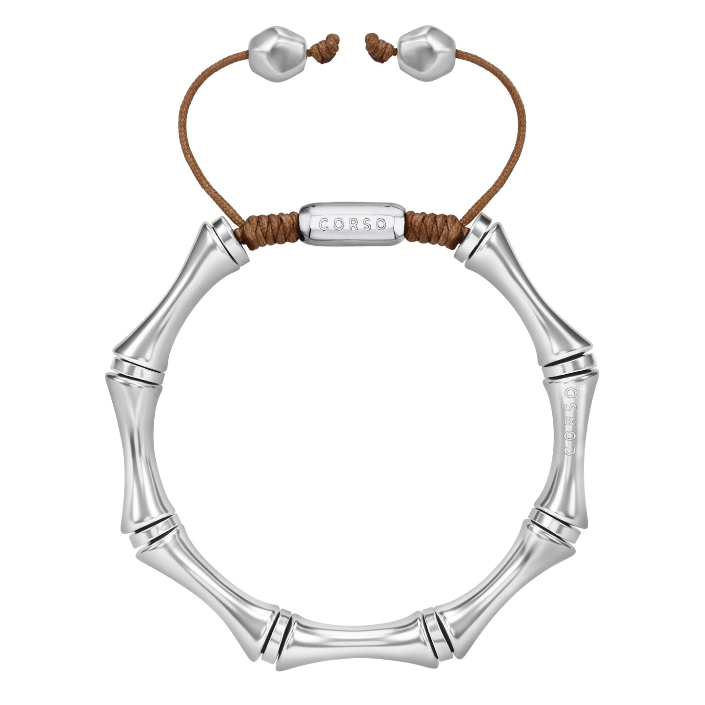 Bamboo Bracelet Silver