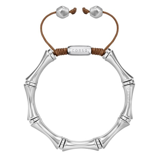 Bamboo Bracelet Silver