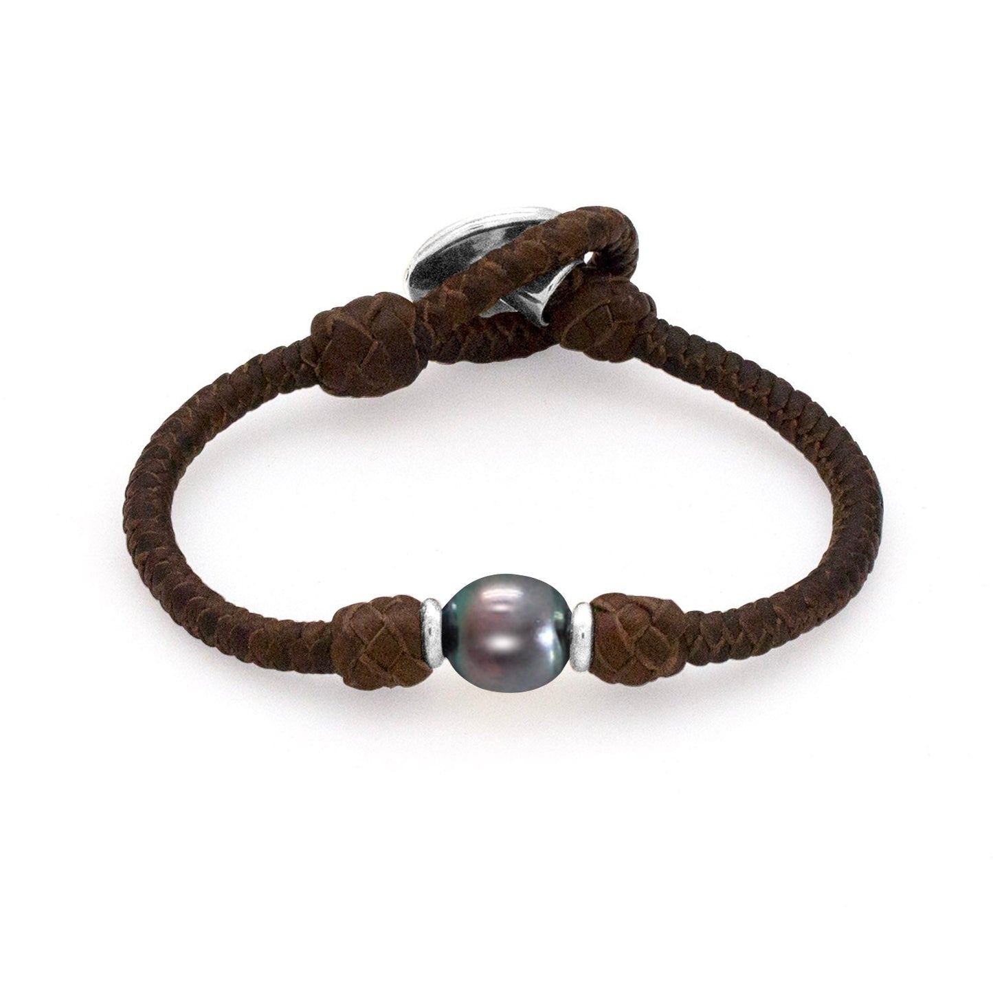BLACK PEARL SOLITAIRE BRACELET